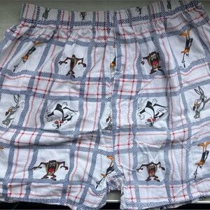 Vintage Men’s Looney Tunes Flannel Boxers